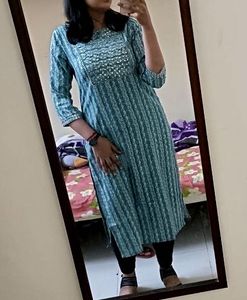 Elegant Striped Kurta