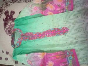 Vibrant Floral Print Kurta