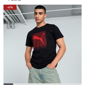 Puma Graphic Print Tee