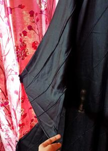 Elegant Black Abaya with Embellishments
