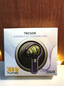 tecsozx wireless earbuds (30hr playtime)
