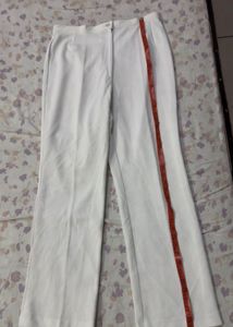 Classic White Trousers