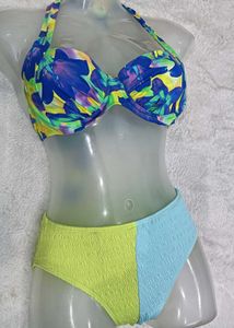 Floral Halter 🇲🇾Bikini Set