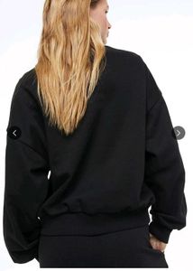 H&amp;M Divided Black Basic Sweatshirt