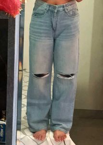 Ripped Denim Jeans
