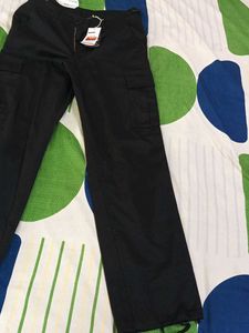Black Cargo Pants - New with Tags