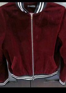 Velvet Bomber Jacket