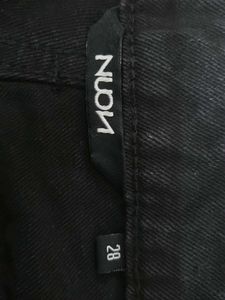 Nuon by Westside Black Wide Leg Jeans