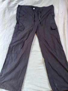 New Me Black Cargo Pants 26