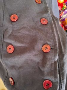 Chic Navy Double-Breasted Jacket