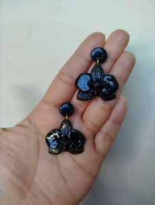 Orchid Flower Earrings