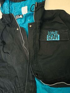 Black Hooded Puffer long Jacket 🇺🇸