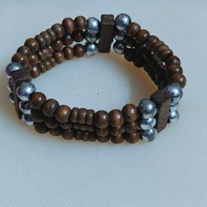 Tri layered Brown Bracelet