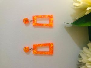Tropical Leaf Earrings