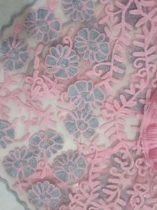 Pink Lace Shrug