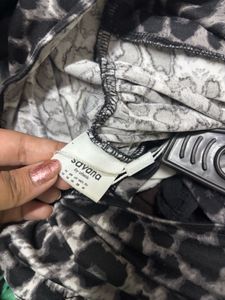 SAVANA Leopard Print Halter Neck Top