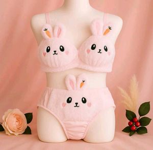 Cute Bunny Lingerie Set