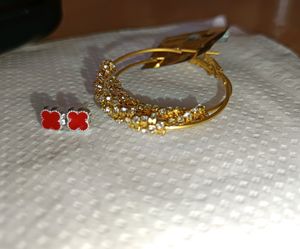 Earrings Golden Colour