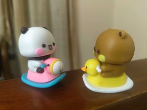 Dudu Bubu Cute Bears Desk Dashboard Buddies