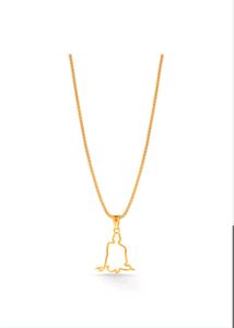 Shree Swami Samarth Outline Pendant Necklace