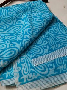 Beautiful Blue Saree
