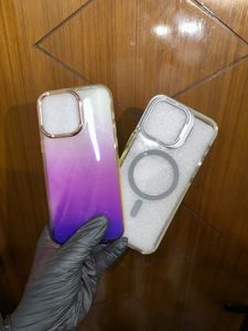 iPhone Cases combo of 2- Glitter &amp; MagSafe