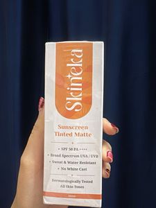 Skinela Sunscreen Tinted Matte SPF 50 PA++++