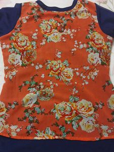 Stylish Floral Printed Top