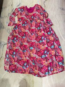 Beautiful Floral Print kurta dupatta n pants