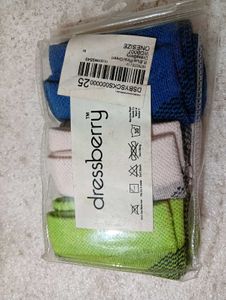Comfortable Multi-Color Socks - Pack of 3