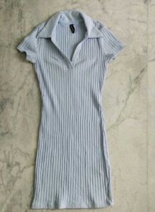SALE🍒H&amp;M Cute Light Blue Mini Dress