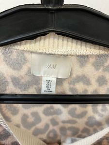 Leopard Print Cardigan