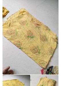 Orange Bandhani Dupatta