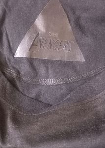 Avenger Characters Black  T-Shirts