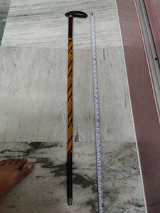 Men Standing Supporting Stick For Elder People