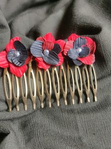 Floral Hair Comb