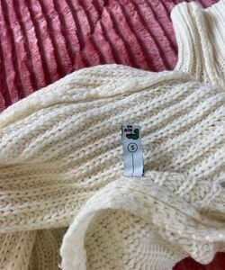 Cream Knit Bolero Shrug