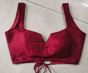 backless blouse padded