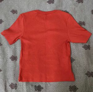 Coral Chic Short Top