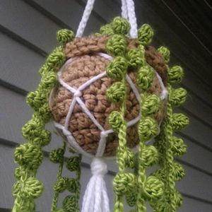 𓍊𓋼𓍊𓋼𓍊Crocheted Plant Hanger𓍊𓋼𓍊𓋼𓍊