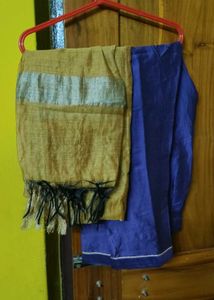purple kurta set