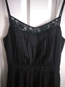 French connection Black Lace Cami Dress