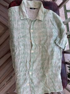 Men's Striped Linen Shirt Westside Nuon brand