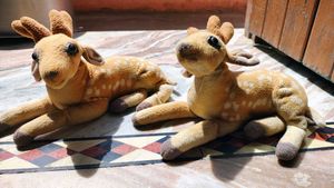 Cute Spotted Deer Plush Toys Set