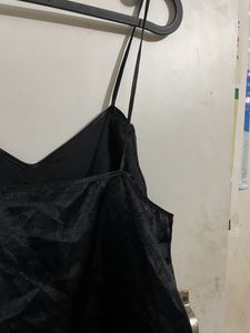 Women Satin Slip On Dress