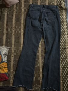 Women's Black Flare Jeans