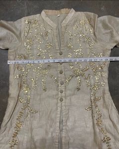 Gota Patti Embroidered Kurta