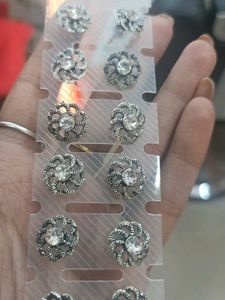 Flower Stud Earrings Set( black jewellery)