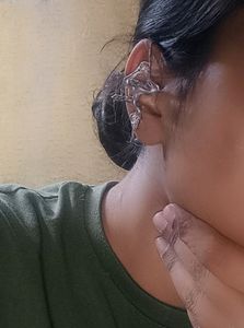 No Pierce Jellyfish Earcuff