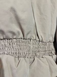 Chic balloon sleeve top